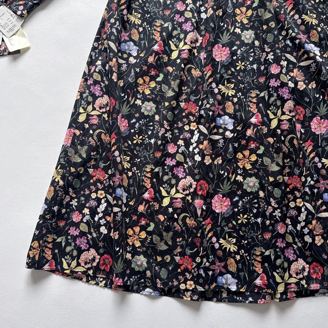 【新品タグ付】ウェルベック　リバティ　ロングワンピース　花柄　総柄