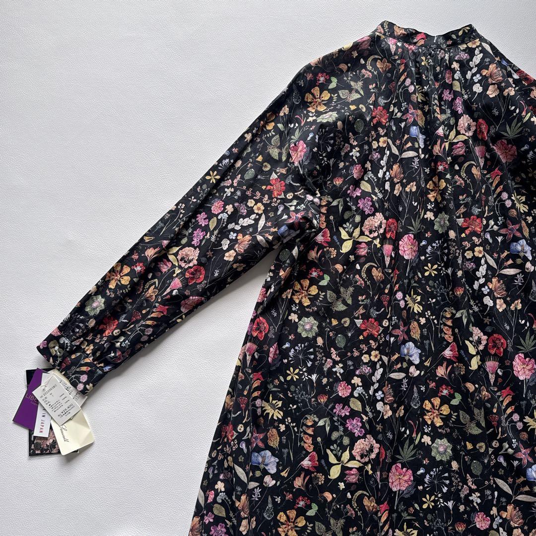 【新品タグ付】ウェルベック　リバティ　ロングワンピース　花柄　総柄