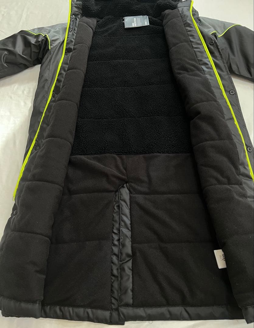 ✨新品✨ 160㎝ プーマ ベンチコート ジュニア ボア 黒　通学　部活