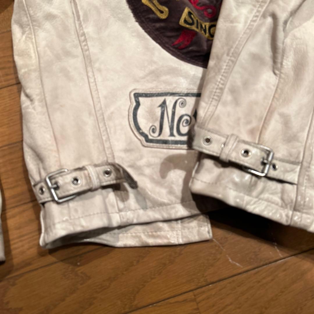 Schott レザージャケット M クラシックレーサー　カスタム　ライダース