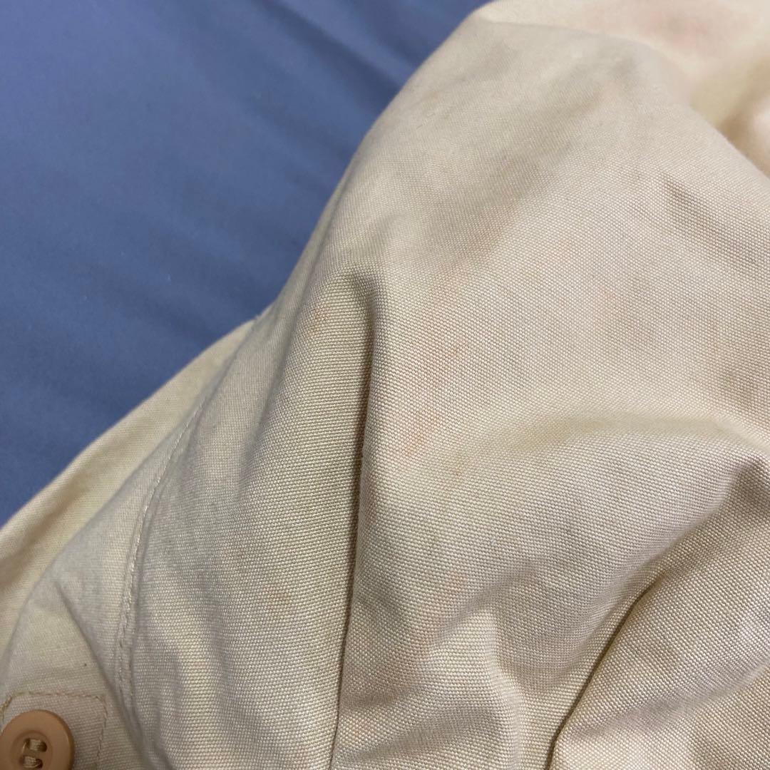 Euro vintage ヨーロッパ物 極太 薄黄色 バギーパンツ カーゴパンツ