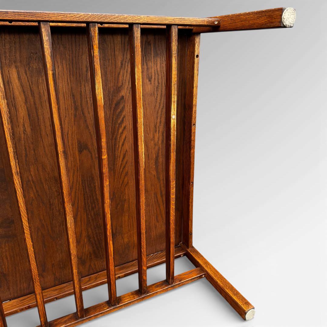 ウォールナット 無垢材 ローテーブル 90cm 正方形 アンティーク メンテ済