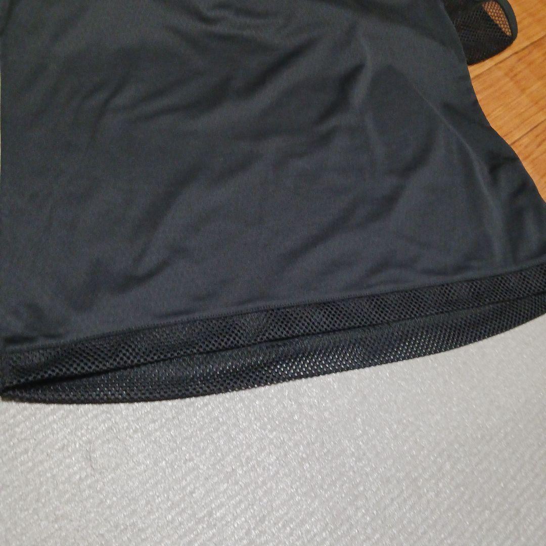 黒 メッシュ 半袖セットアップLL•Lサイズ(2025夏)