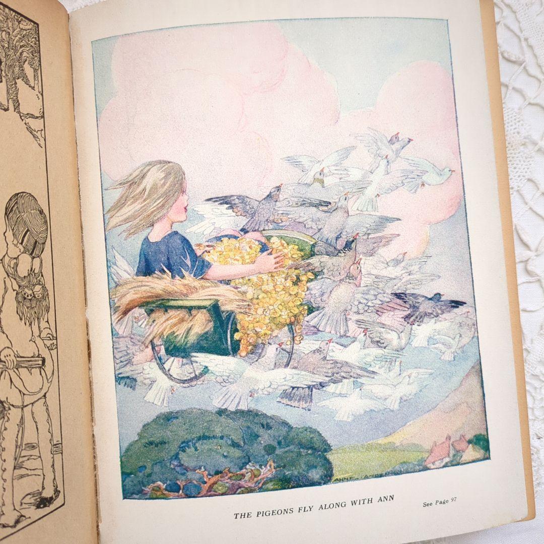 稀少1935ヴンテージ絵本 洋書古書 児童書 アンティーク ヴィクトリアン