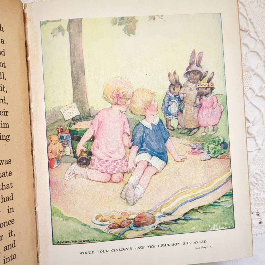 稀少1935ヴンテージ絵本 洋書古書 児童書 アンティーク ヴィクトリアン