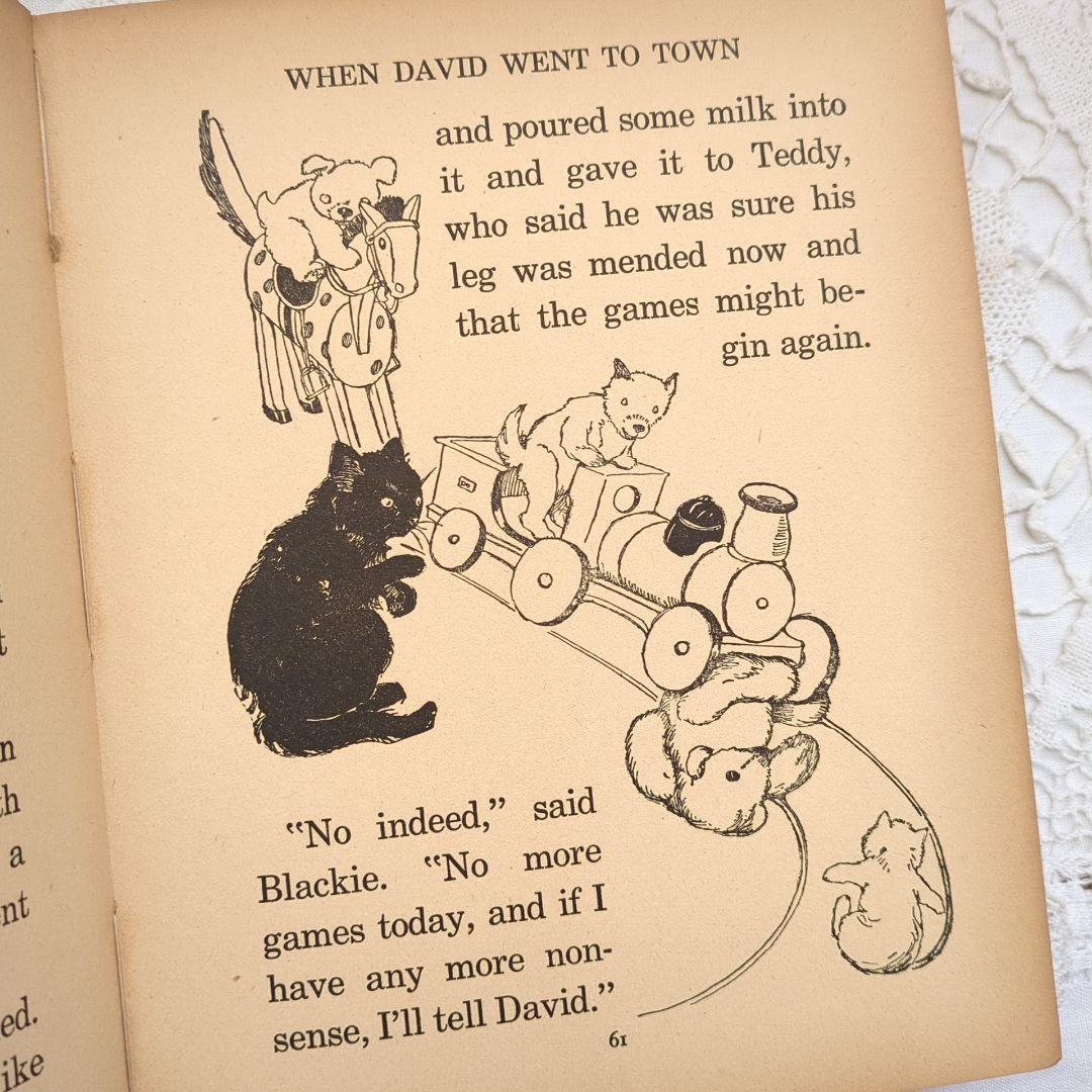 稀少1935ヴンテージ絵本 洋書古書 児童書 アンティーク ヴィクトリアン