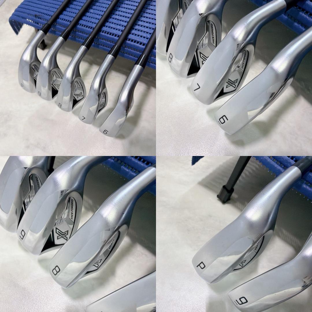 美品 ダンロップ ゼクシオ X 2024年モデル アイアンセット TRAVIL