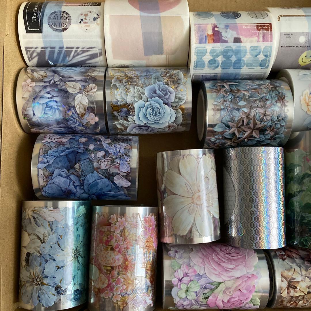 海外マステ 19点『中古巻き』まとめ売り