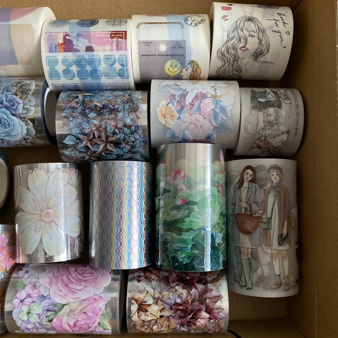 海外マステ 19点『中古巻き』まとめ売り