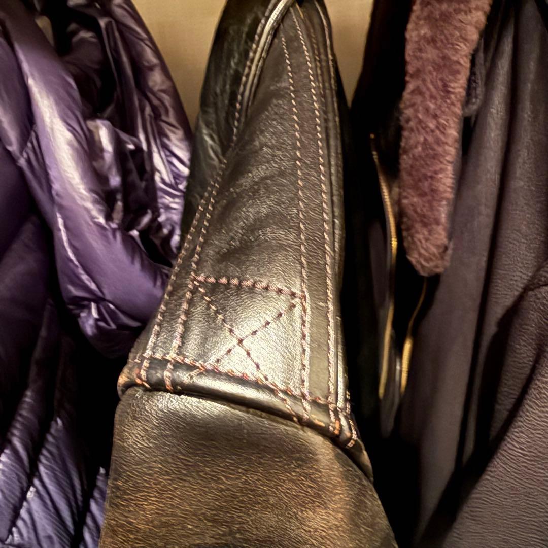 AVFLY／A-2フライトジャケット／ホースハイド／V.HILTS ヒルツモデル