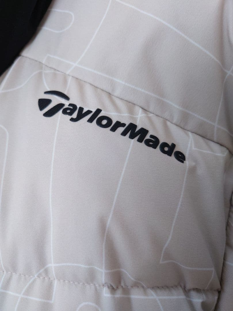 新品未使用タグ付き　テーラーメイド 総柄ダウンジャケット ゴルフウェア