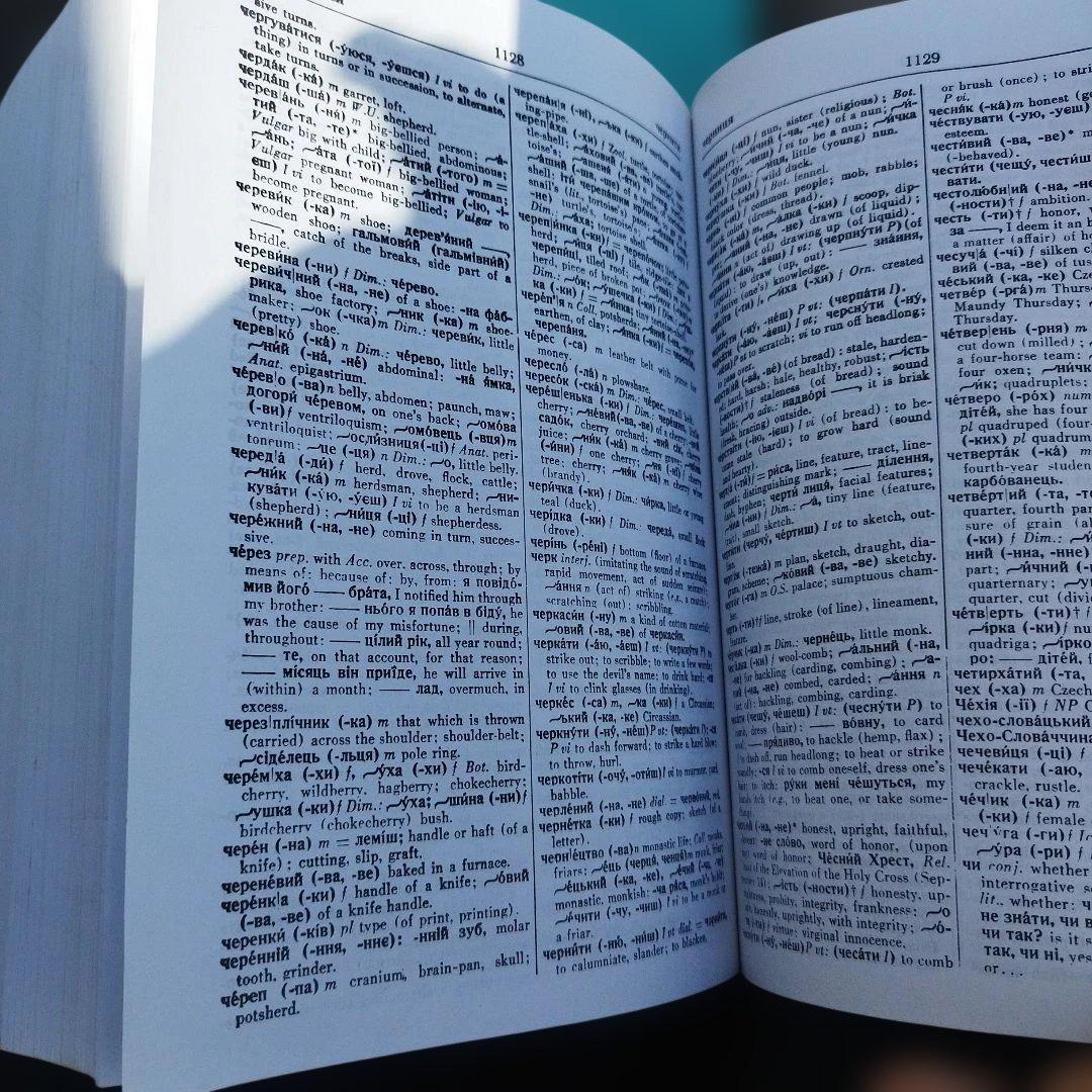 語-英語辞書　1993年 1163P SC