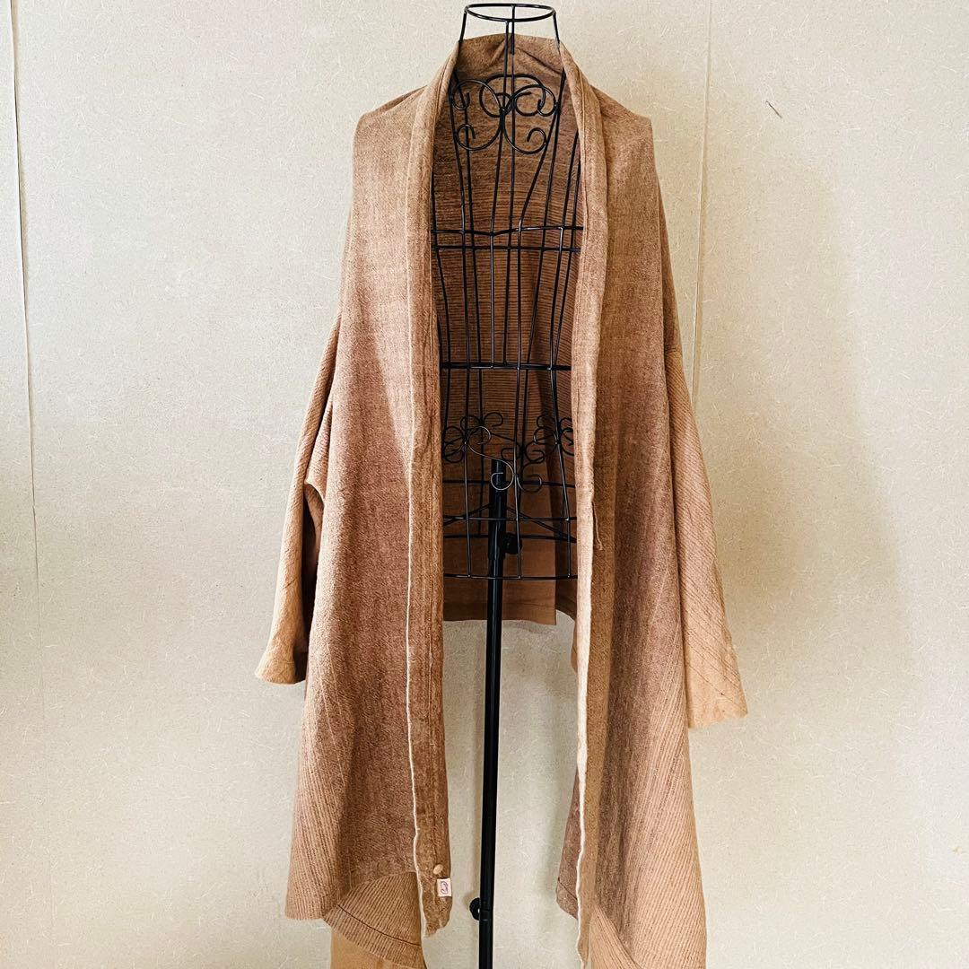 うさとの服 usaato エボニー黒檀 ヘンプ100% チムニージャケット