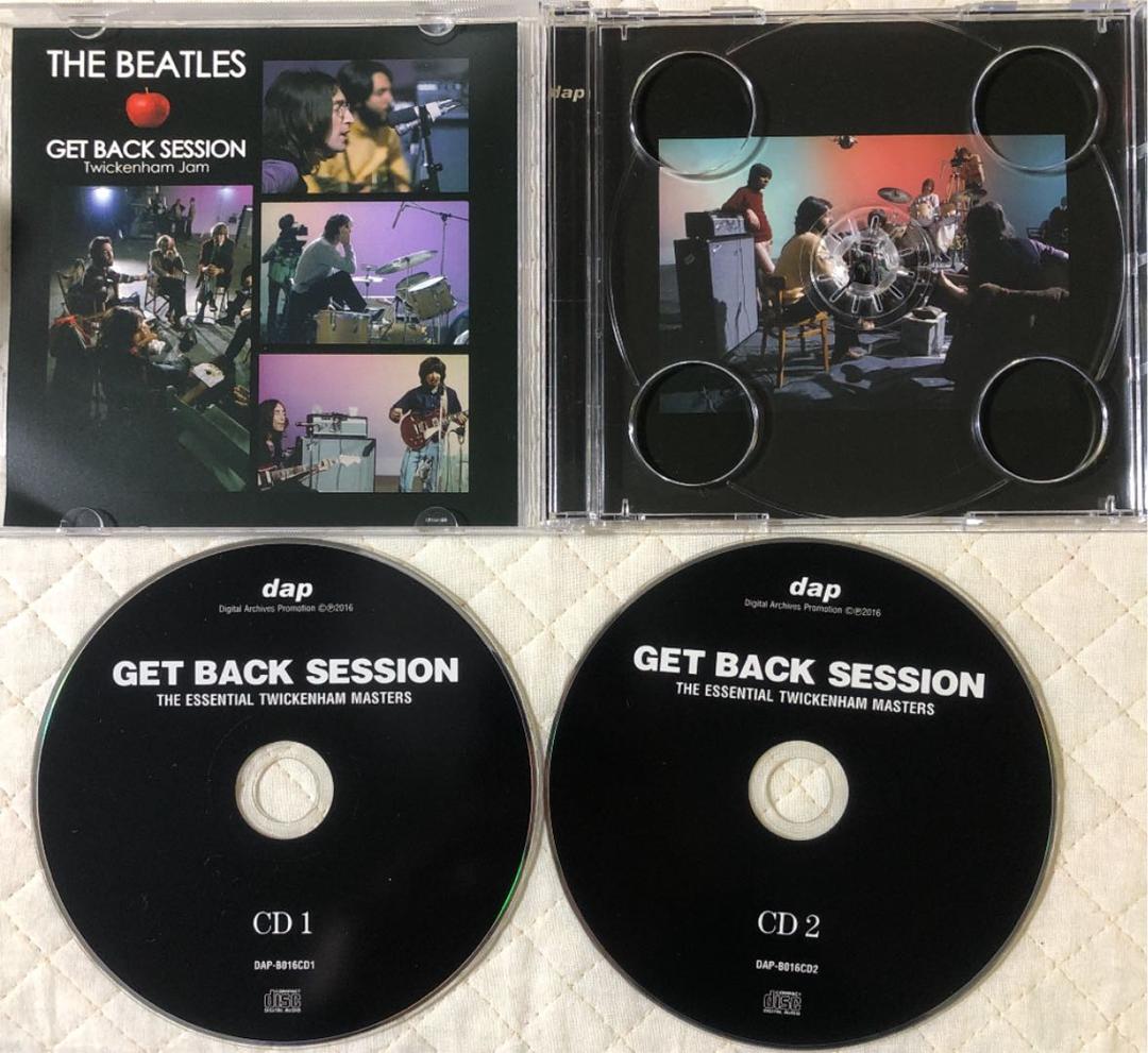 白＆黒！ 4CDセット！The Beatles/Get Back Session