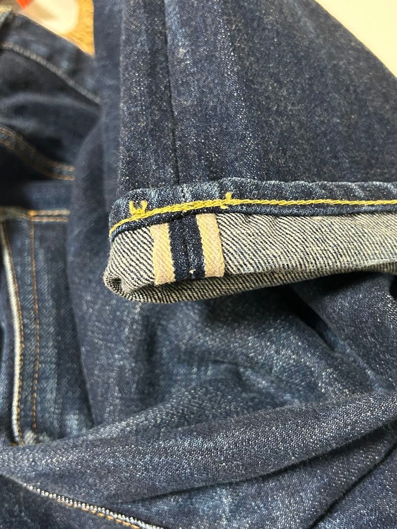 【美品】 BONCOURA ボンクラ デニムパンツ ジーンズ インディゴ 32