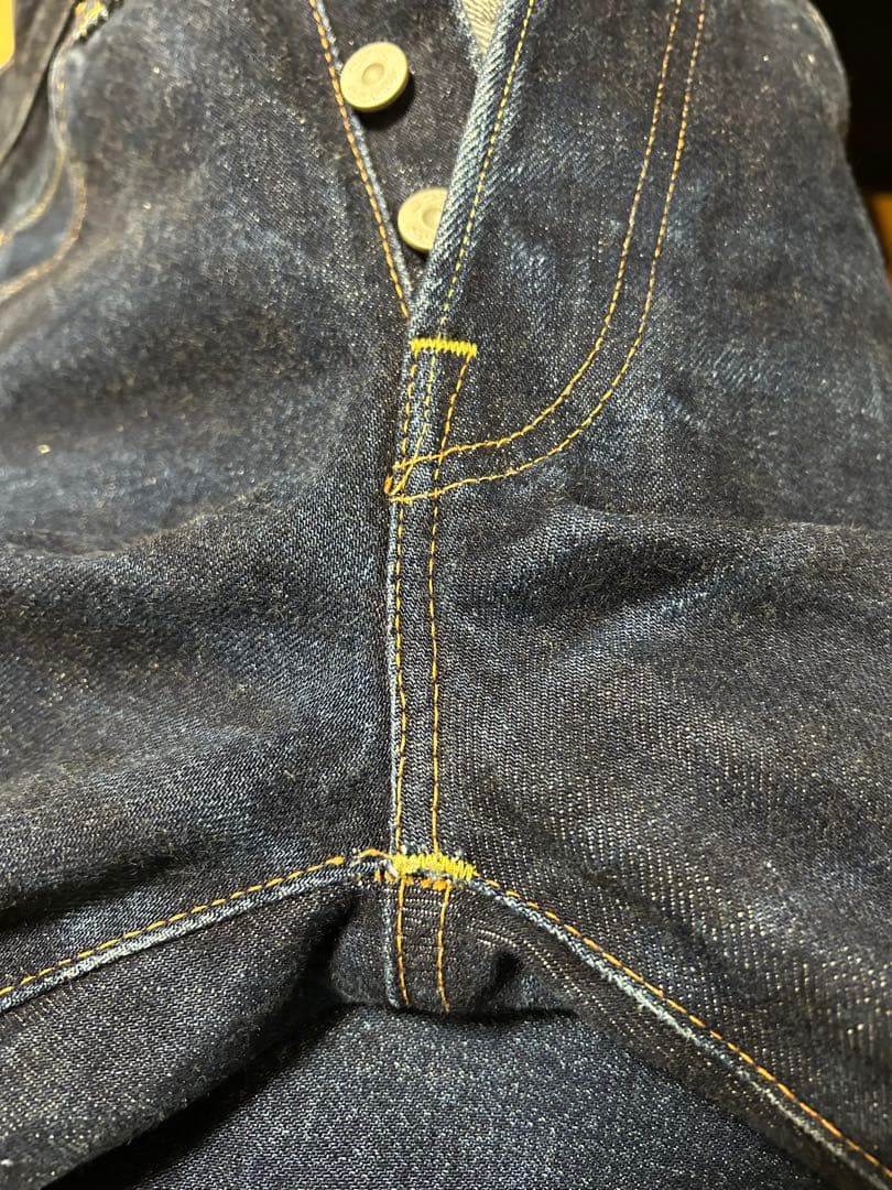 【美品】 BONCOURA ボンクラ デニムパンツ ジーンズ インディゴ 32