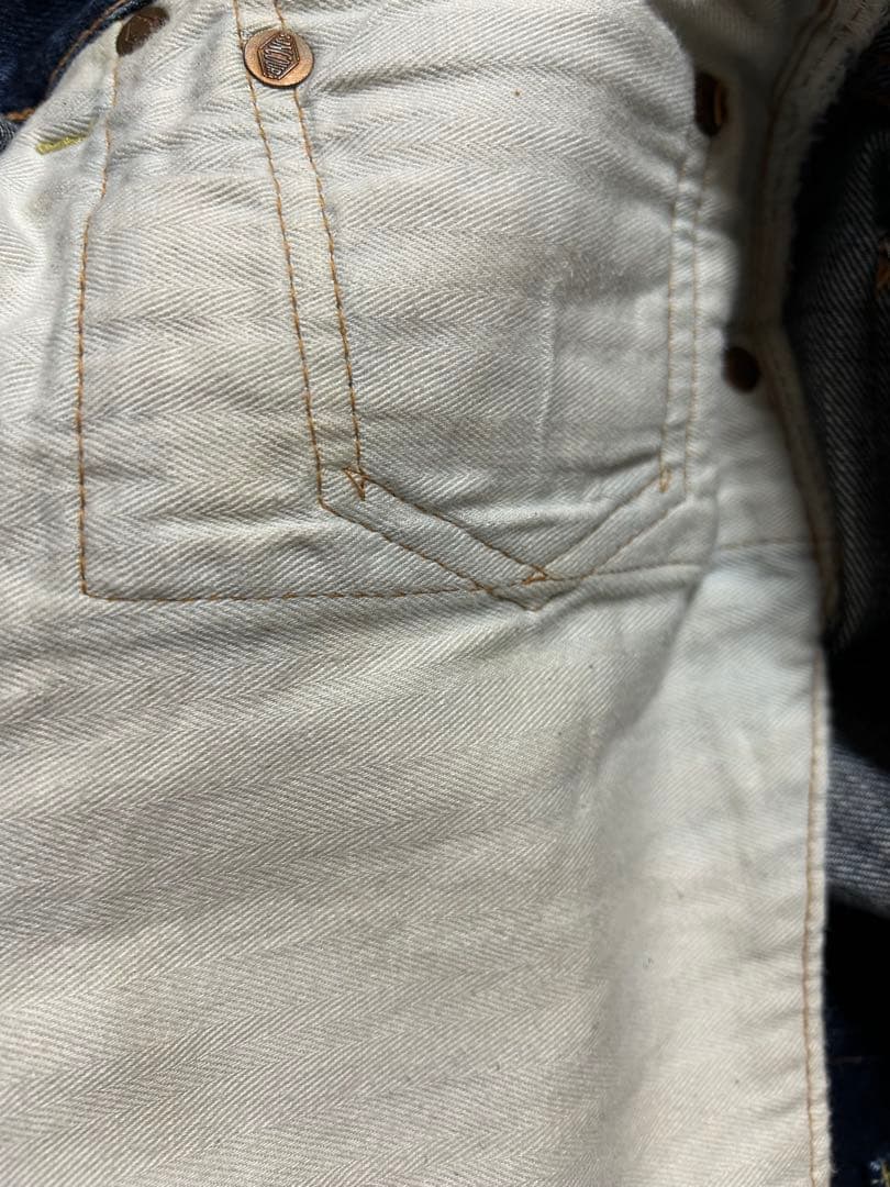 【美品】 BONCOURA ボンクラ デニムパンツ ジーンズ インディゴ 32