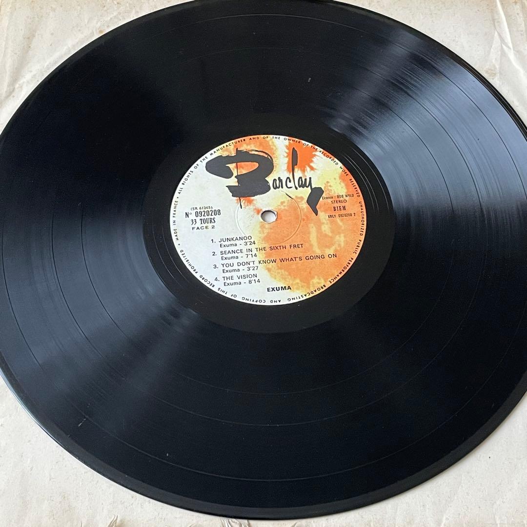 希少フランス盤 Exuma / The Obeah Man レコード エグズマ