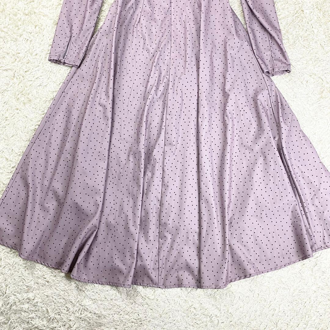 美品 ハーリップトゥ Orangerie Dot Long Dress M
