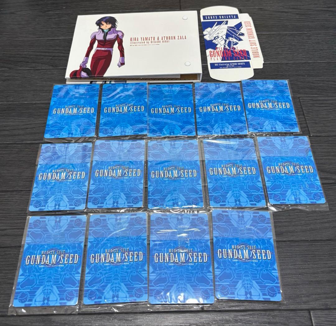 ⑤GUNDAM SEED DVD 1-13.13初回限定生産　トランプまとめ売り