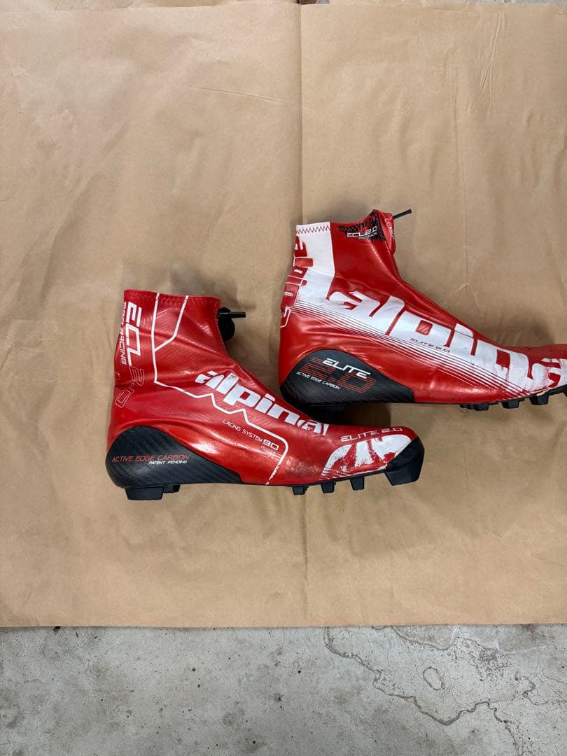 クロスカントリースキー　ブーツ　アルピナ