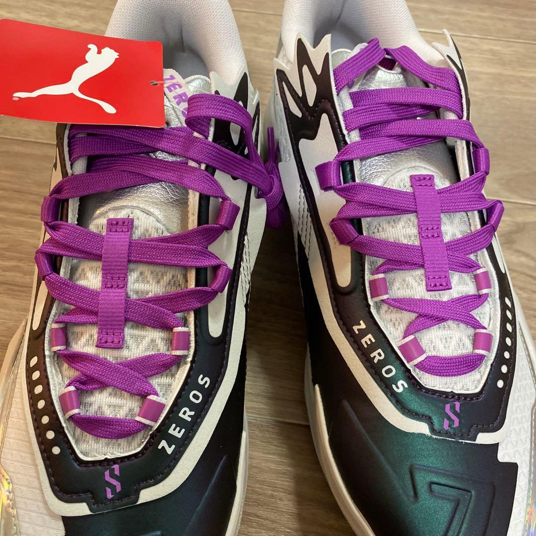 未使用 プーマ SCOOT ZEROS II スターリング バスケPUMA