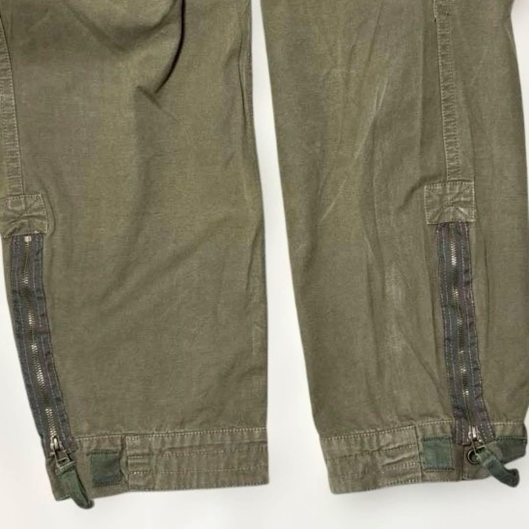 Abercrombie & Fitch. カーゴパンツ ミリタリー系.オリーブ