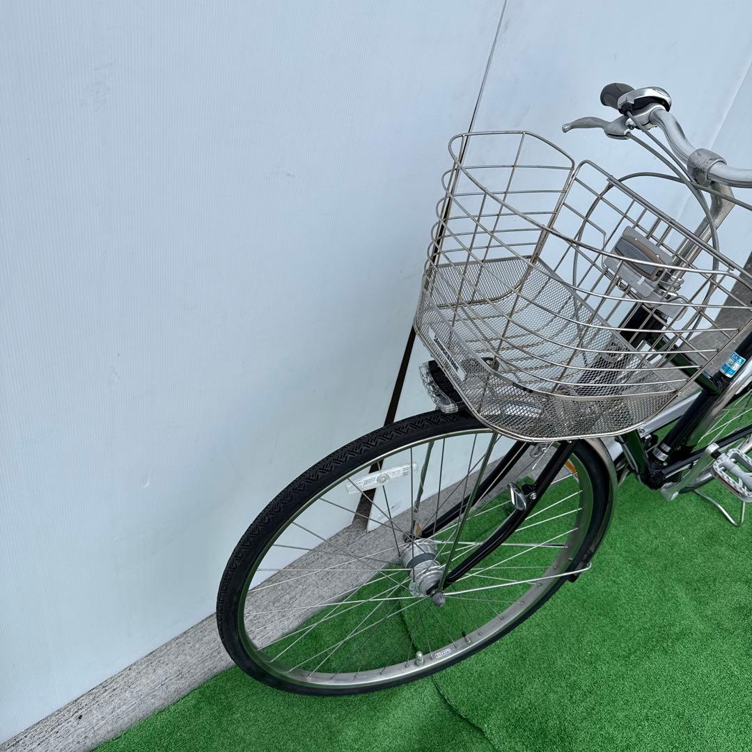 ブリヂストン アルベルト自転車27インチ 内3速 ブラック美品