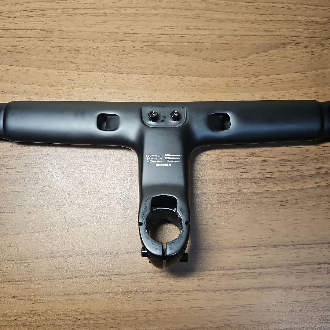 MISSION カーボンハンドル 400×100