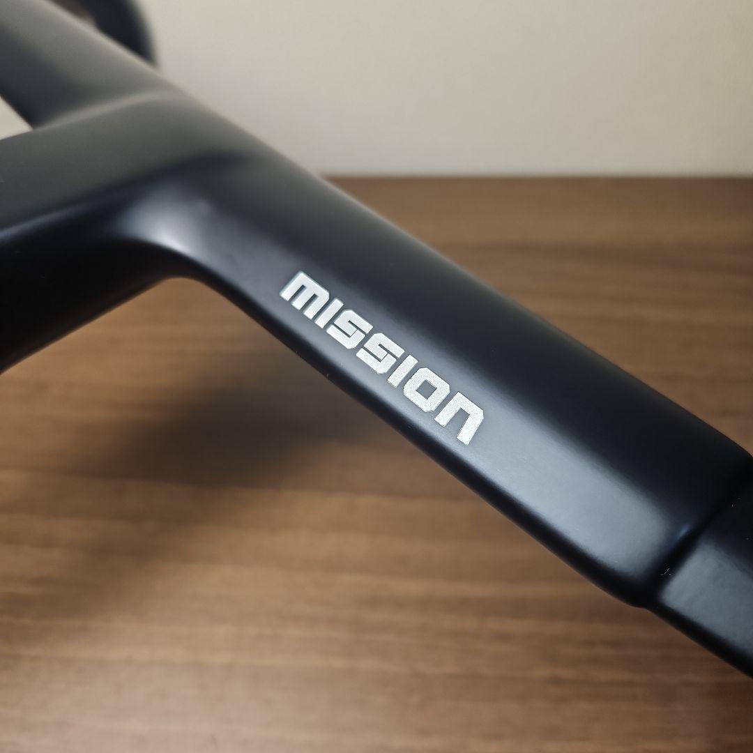 MISSION カーボンハンドル 400×100