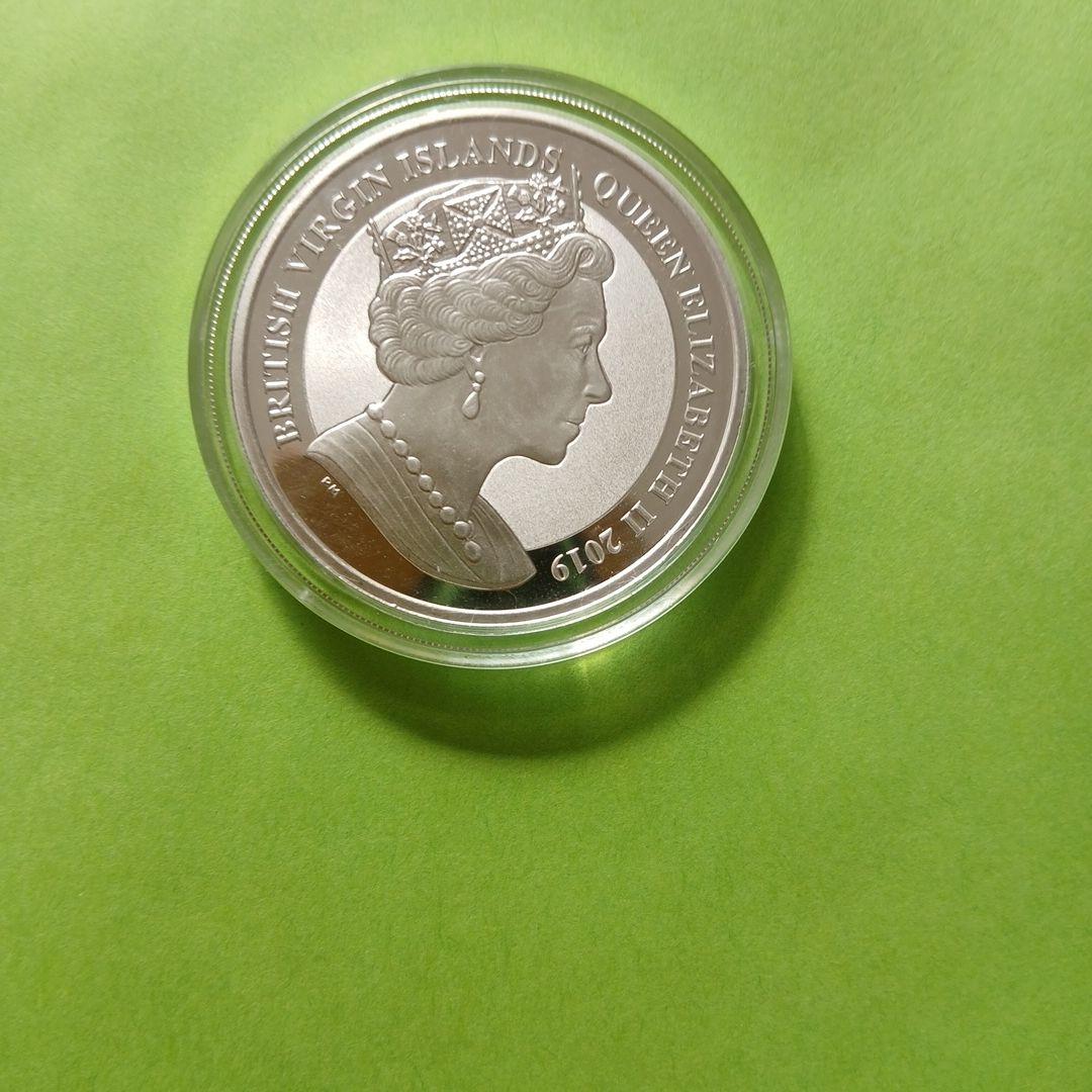 2019年発行 エリザベス女王 銀貨