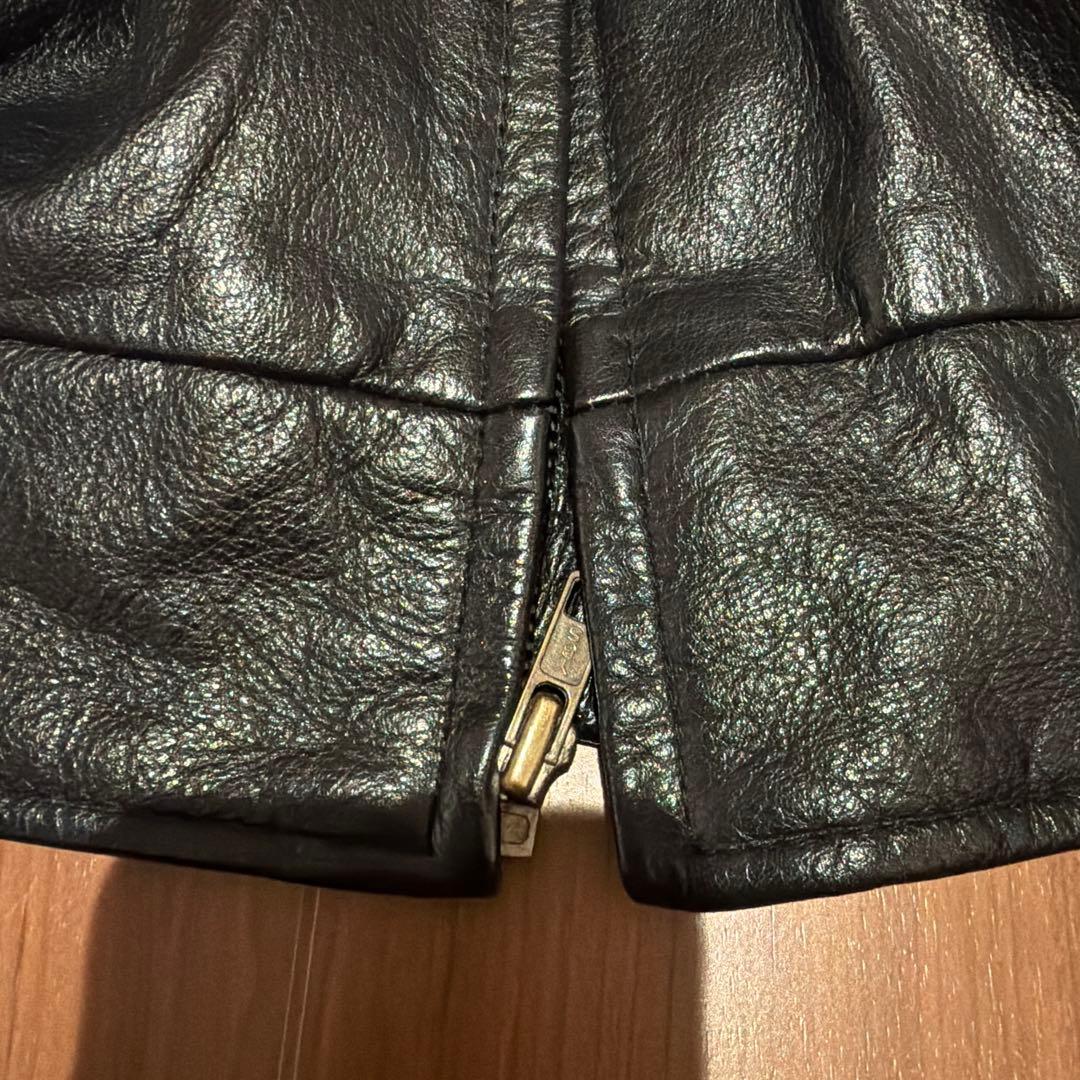 90s ST JOHN'S BAY Leather Jacket サイズM