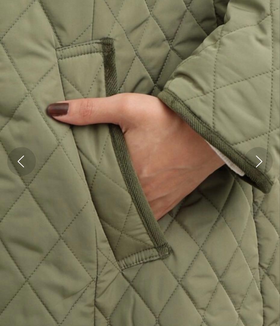 ★のんちゃん★SHOO-LA-RUE【撥水】中綿キルティングコート