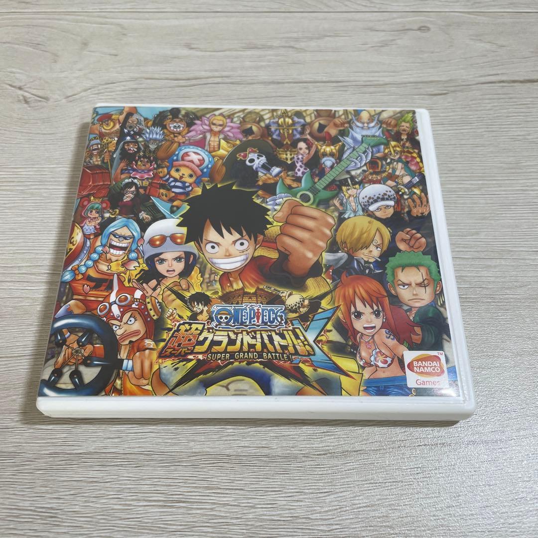 【希少・大海賊闘技場入り】ワンピース 3DS/DSソフト4本＋特典カード付