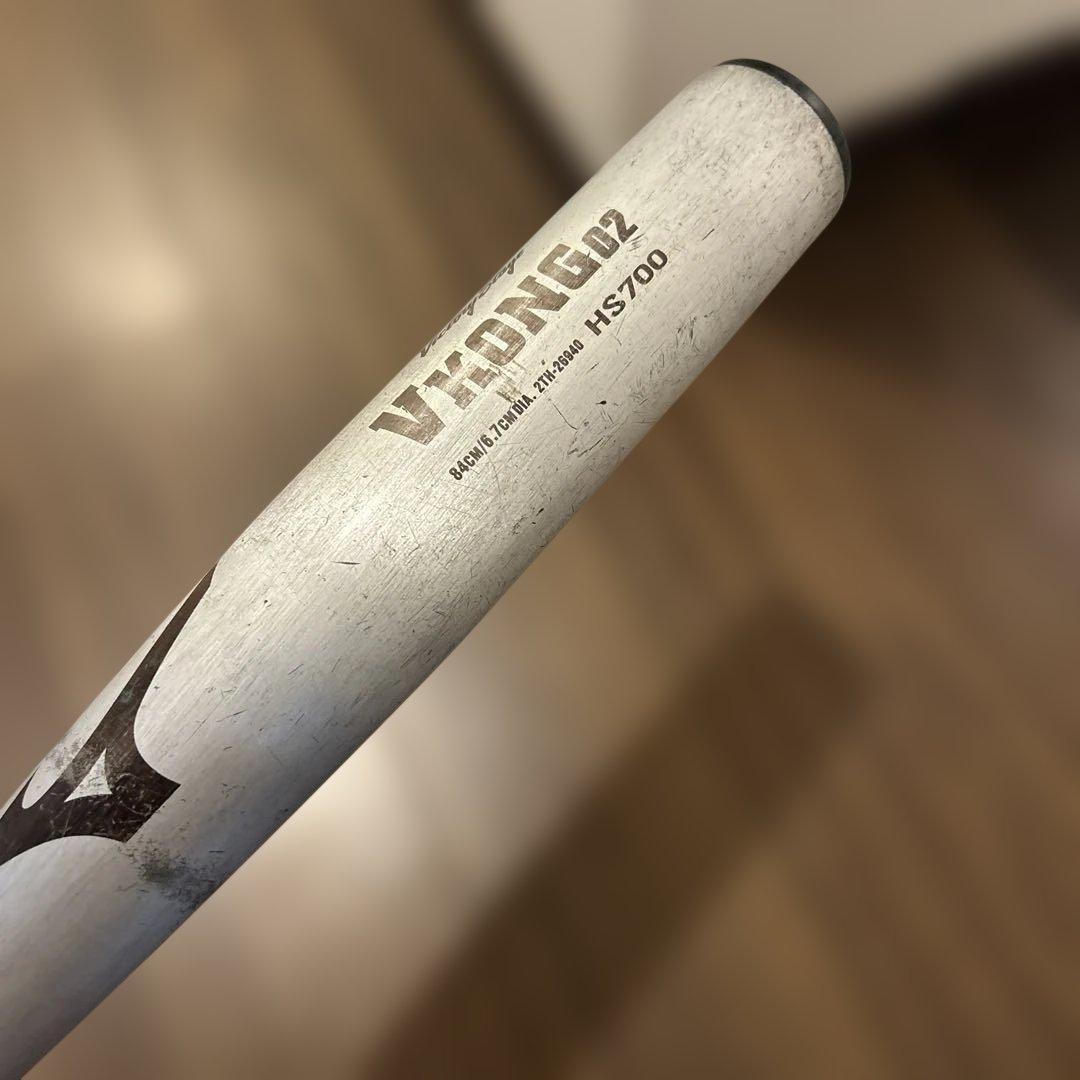 Mizuno VKONG02 中学硬式バット84センチ　HS700