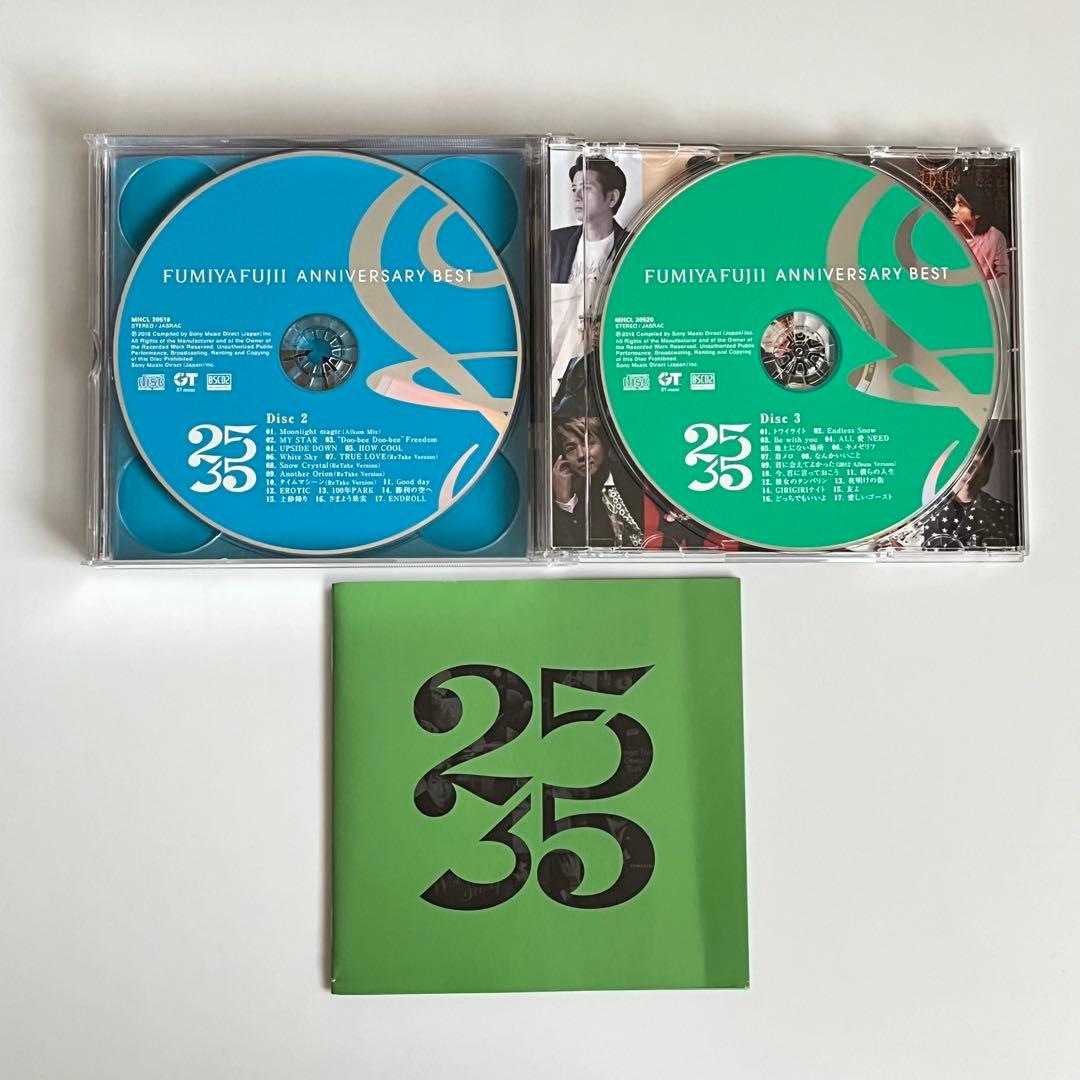 【美品・レア】藤井フミヤ ANNIVERSARY BEST 25/35 限定盤
