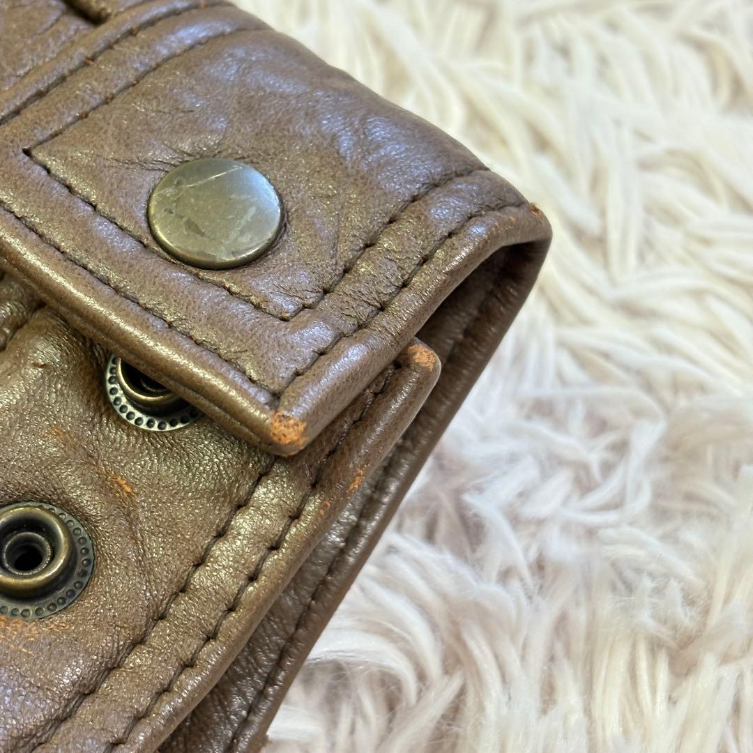 TYPE G1　フライトジャケット　ラムレザー　アウター　短丈　ブラウン　40