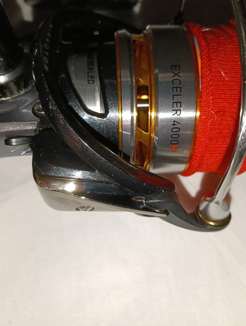 【カスタム品】ダイワ 17 エクセラー 4000H（ゴメクサス ノブ装着）