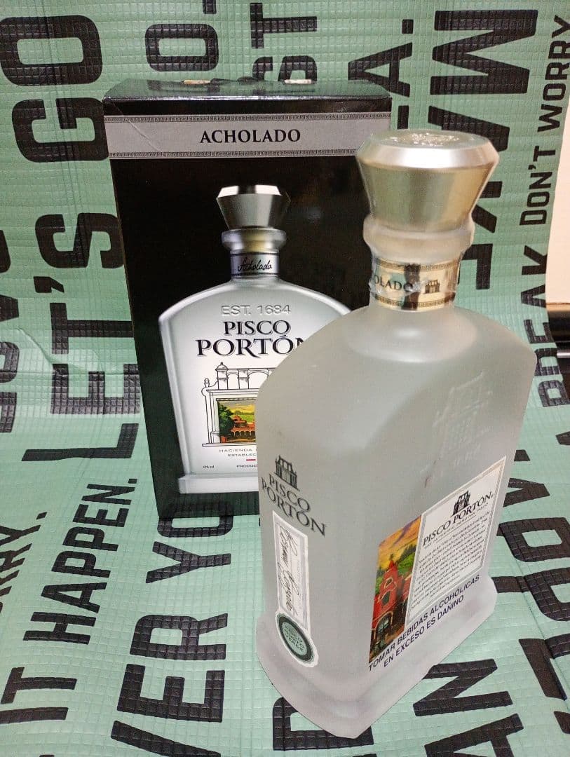 PISCO PORTON ACHOLADO　酒　ブランデー