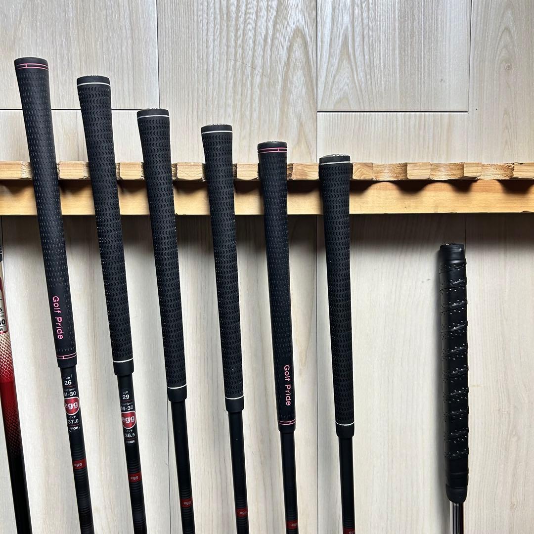 【レディース右】プロギア egg M-30 ヤマハ　レディースゴルフクラブセット