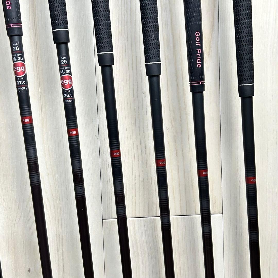 【レディース右】プロギア egg M-30 ヤマハ　レディースゴルフクラブセット