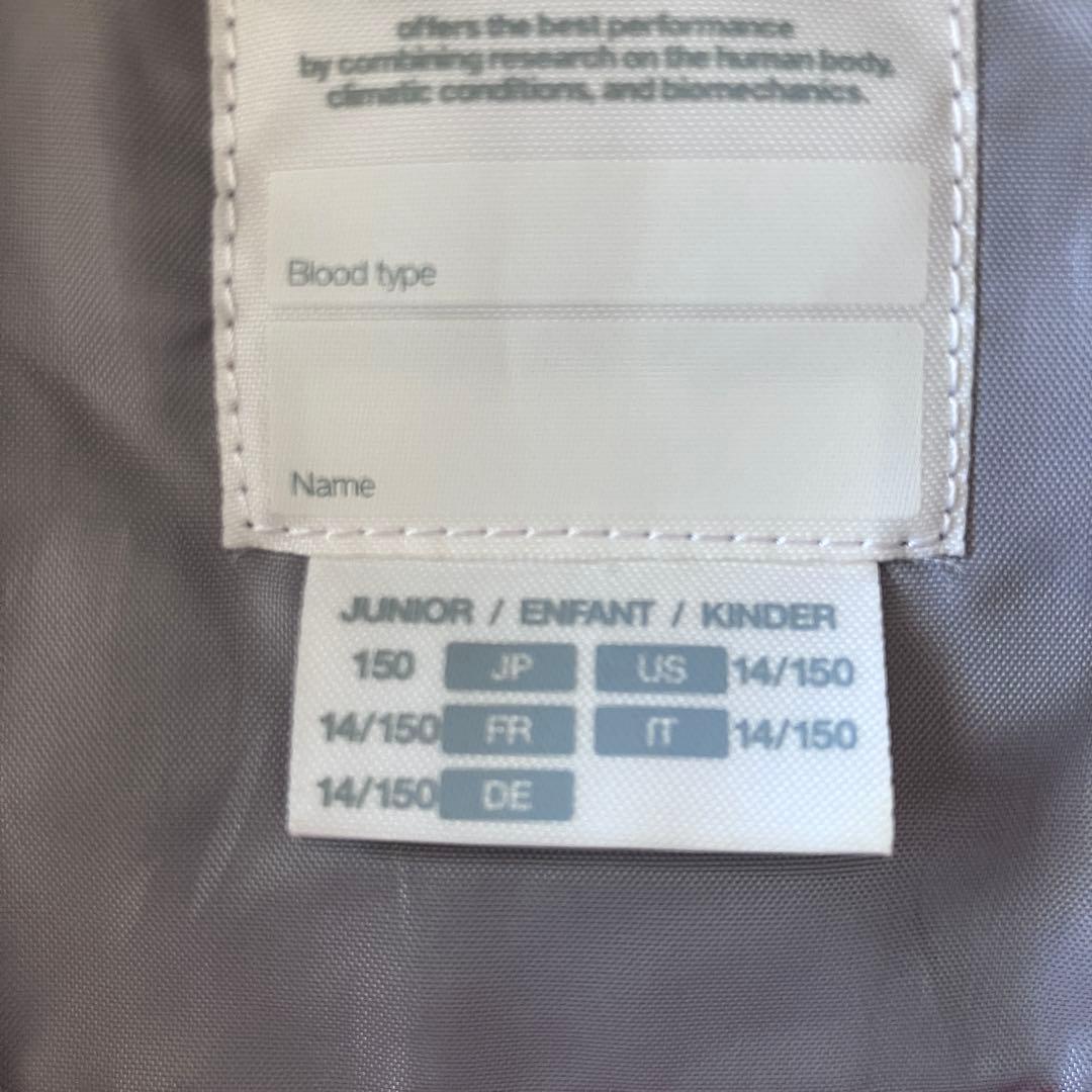 #L3✨DESCENTE✨スキー スノボ ウェア 上下 キッズ150 極暖