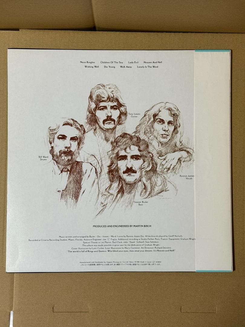 帯付 ＬＰレコード 中古 現状品 ヘブン＆ヘル ブラックサバス ヘヴィーメタル