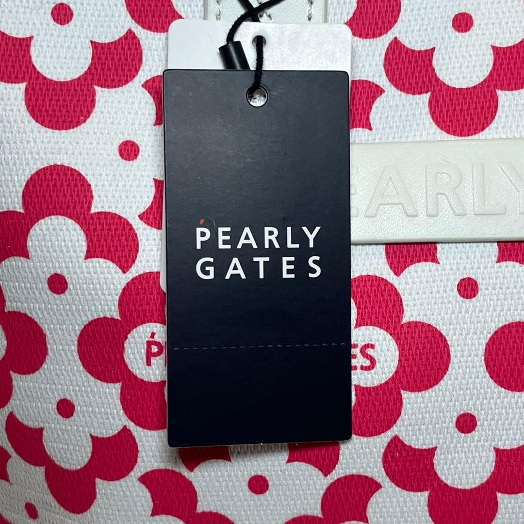 【新品未使用】PEARLY GATES フラワー　トートバッグ
