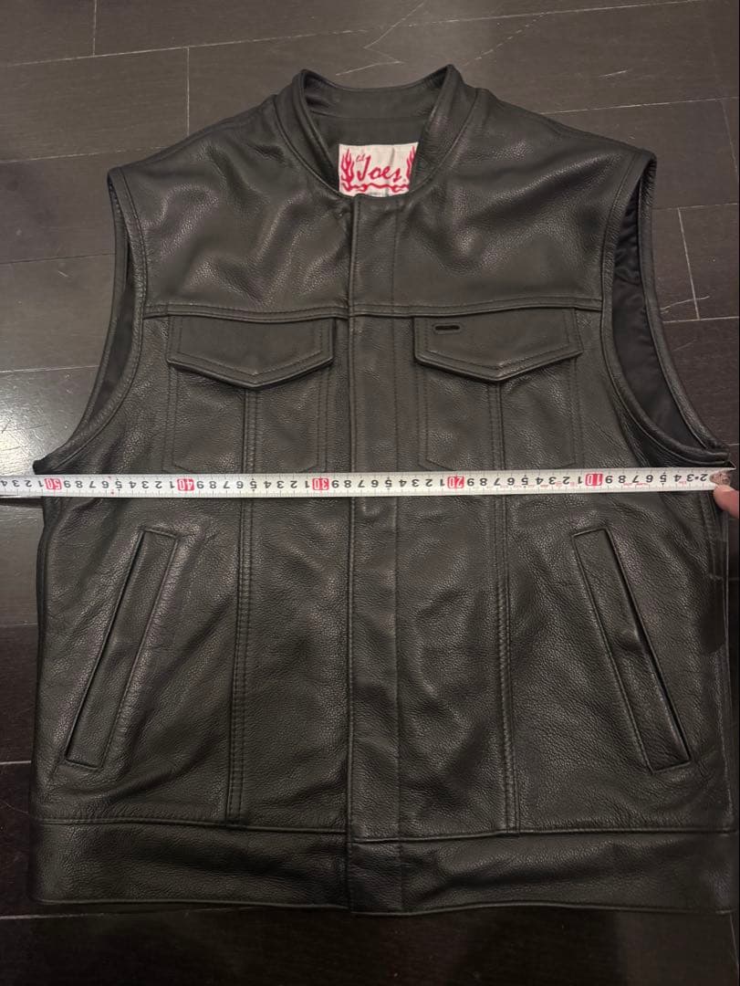 【着用少】Lil Joes Leather リルジョー レザーベスト M