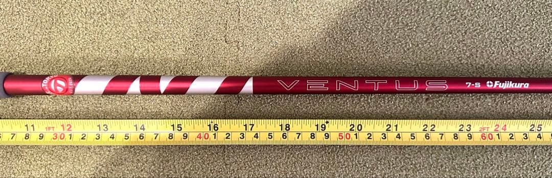 美品｜ 2024ベンタスレッドベロコア7S｜スプーン3番｜テーラーメイドスリーブ