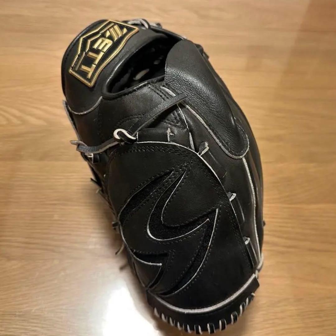 ZETT NEO STATUS 軟式グローブ 黒 投手用