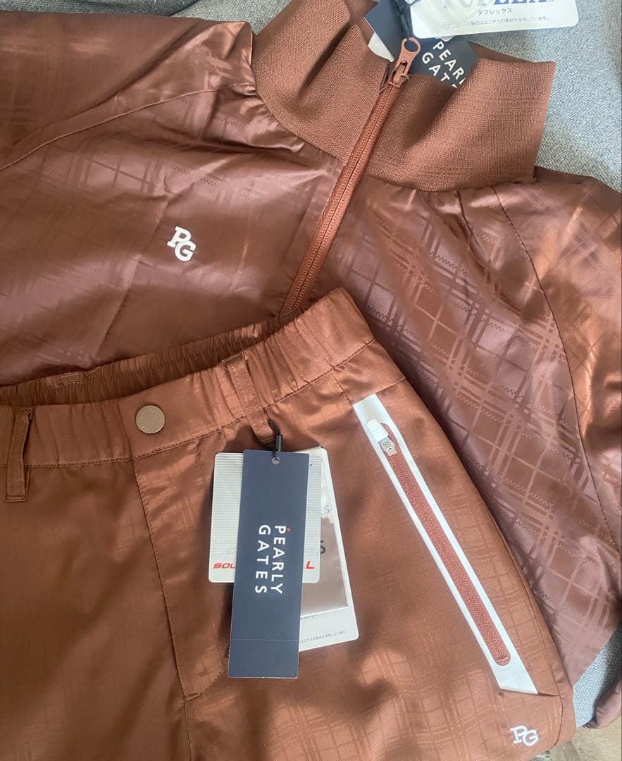 ★新品★パーリーゲイツ ナイロン 撥水ブルゾン 蓄熱保温 サイズ0