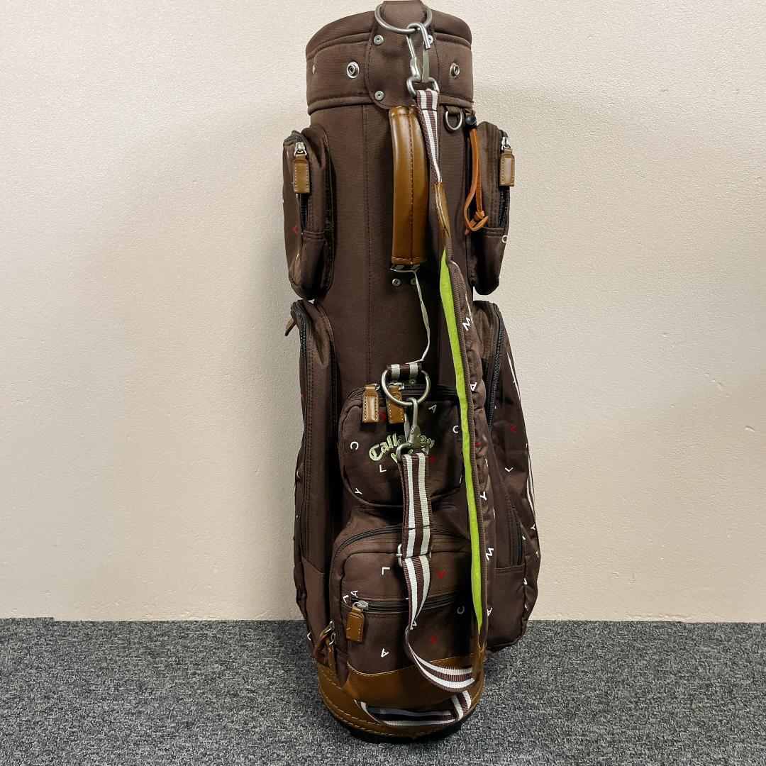 【美品】Callaway キャディバッグ ブラウン