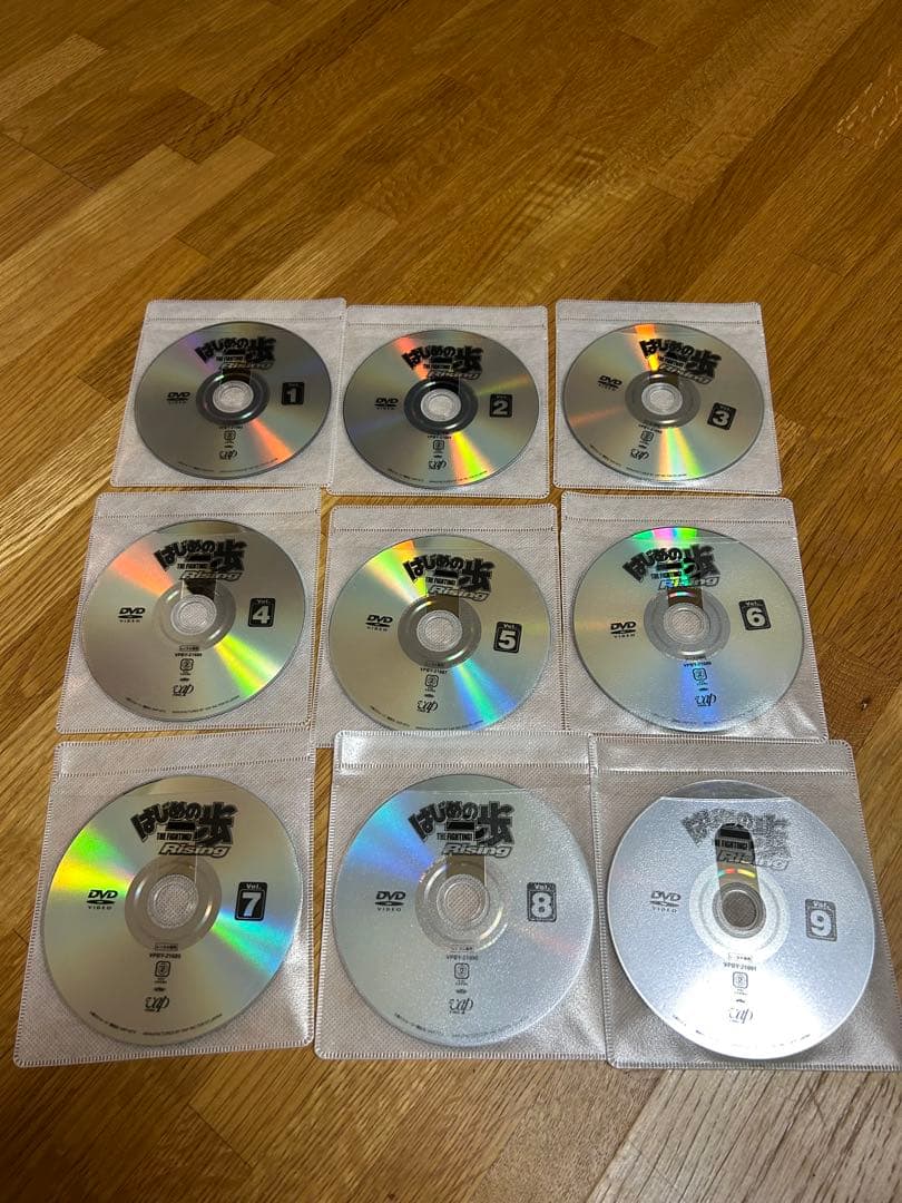 【最終大幅値下げ】はじめの一歩　DVD 45枚セット　レンタル落ち